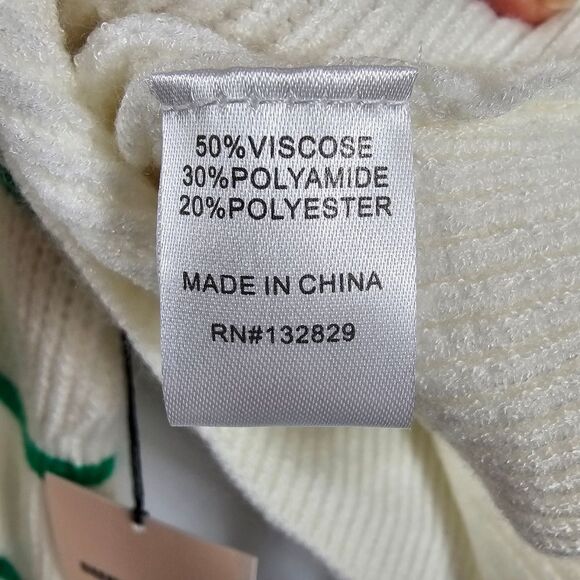 NWT Revolve Superdown Sophia Sweater In White - Size M - Picture 8 of 10